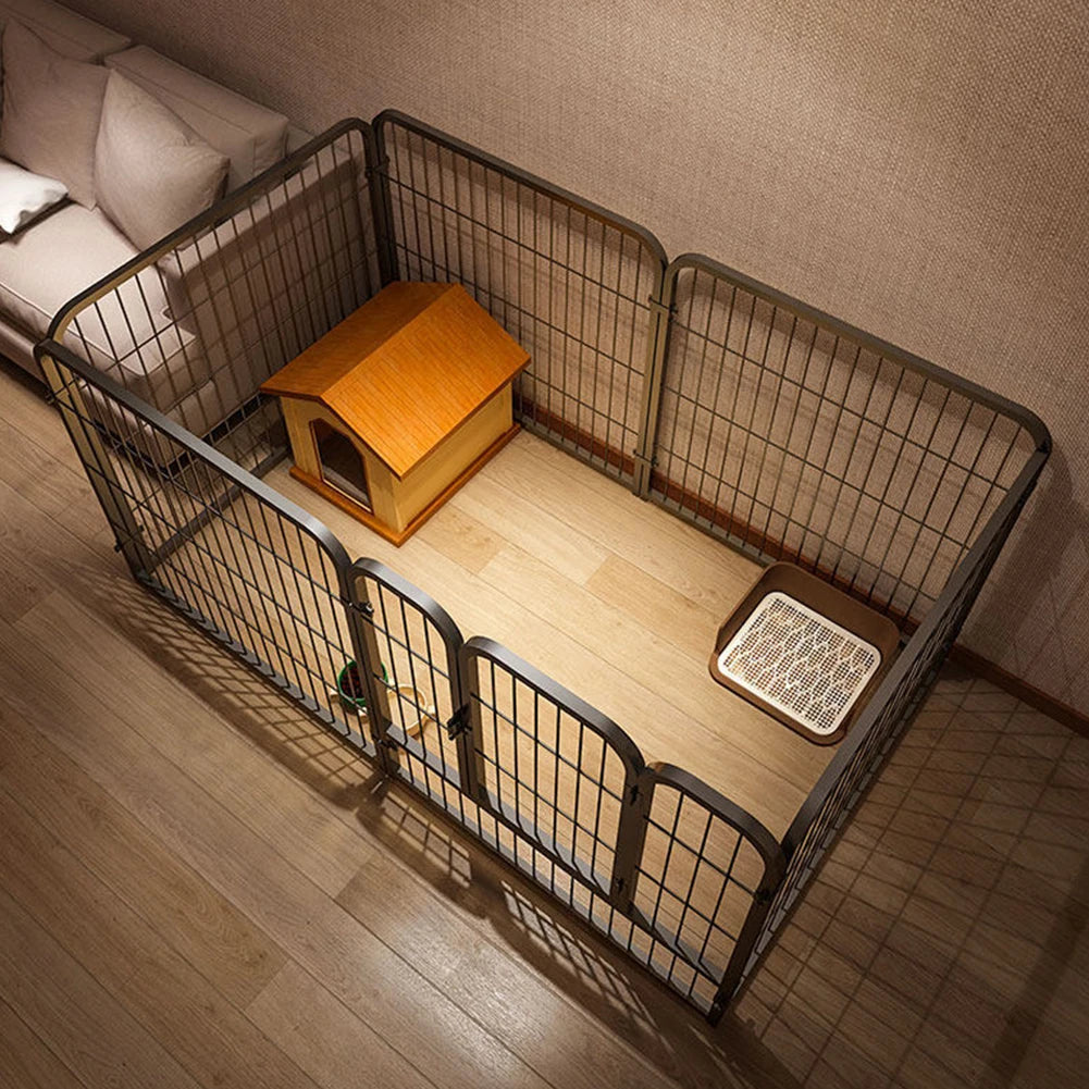 6 Panels Dog Playpen - Foldable