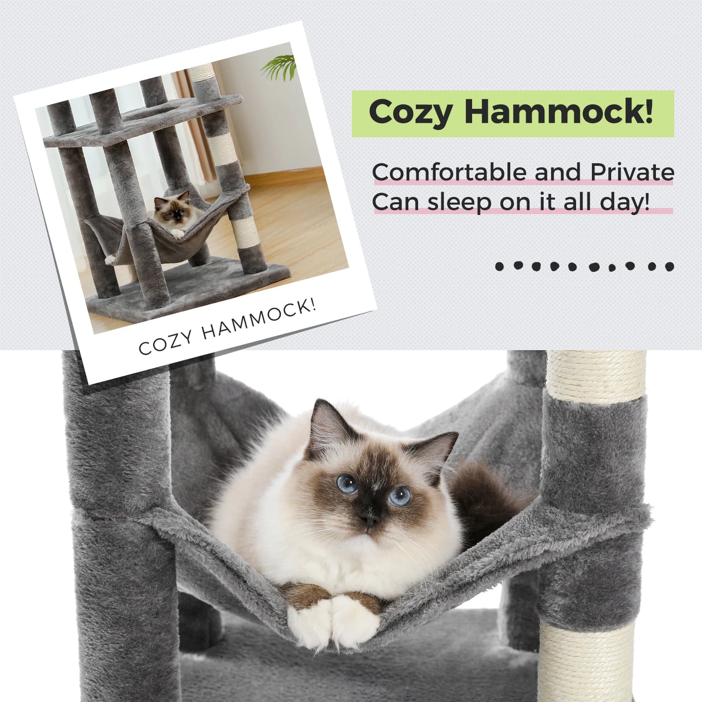 Domestic Delivery Multi-Level Cat Tree Tower Climb Furniture