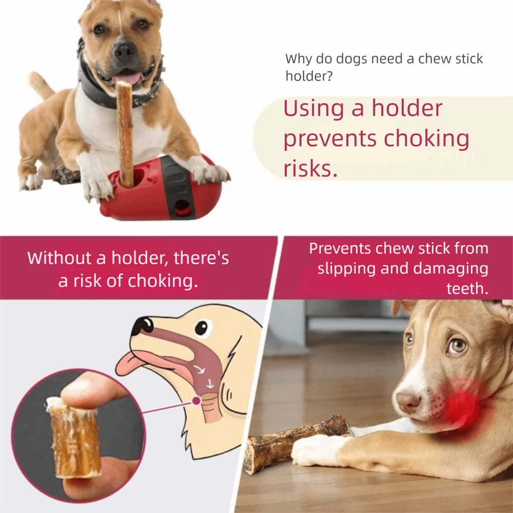 Bite Resistant Dog Treat Dispenser Toy Relieve Boredom Feedi