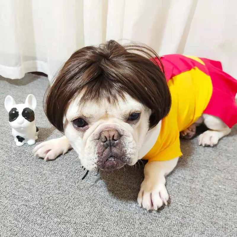 Funny Karen Wig for Dogs – Hilarious Halloween Costume
