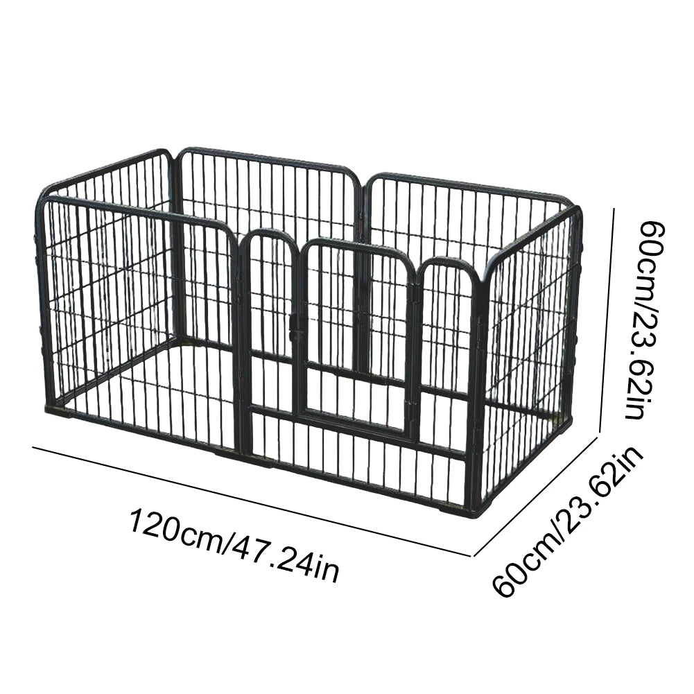 6 Panels Dog Playpen - Foldable