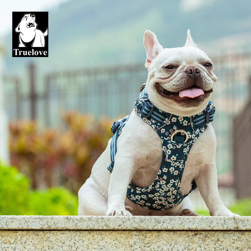 Truelove Pet Dog Harness Floral