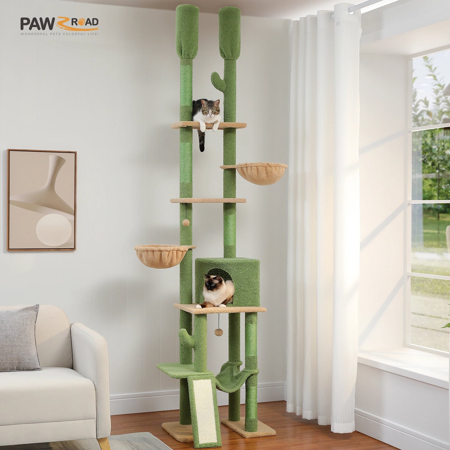 Domestic Delivery Multi-Level Cat Tree Tower Climb Furniture
