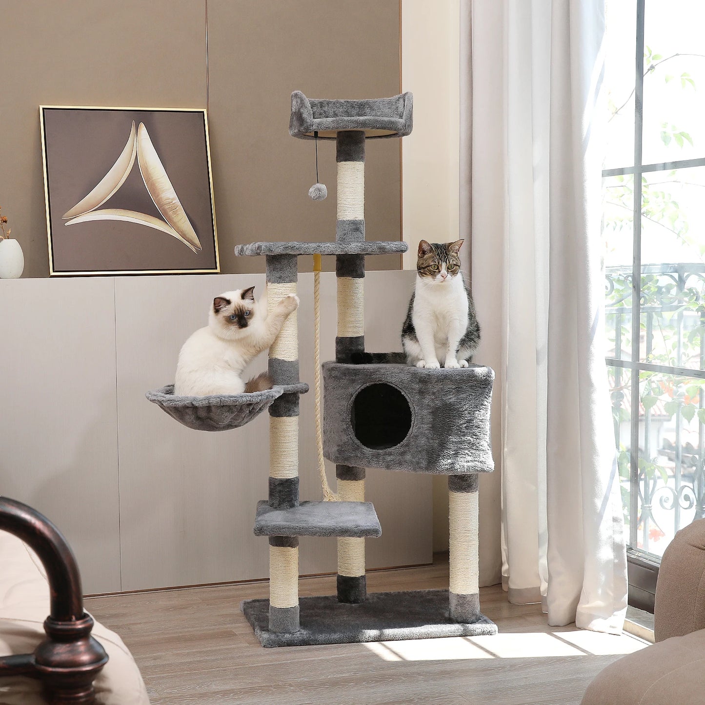 Domestic Delivery Multi-Level Cat Tree Tower Climb Furniture