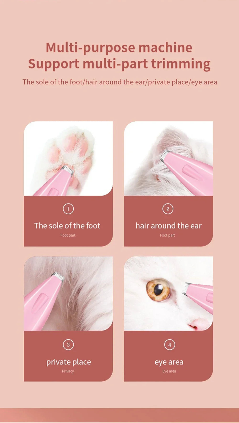 Pet Electric Hair Trimmer