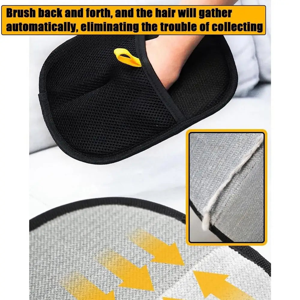 Pet Grooming Gloves Double Sided