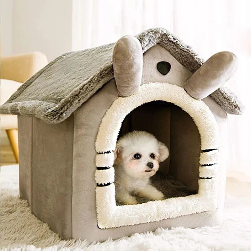 Soft Tent-Style Dog Bed