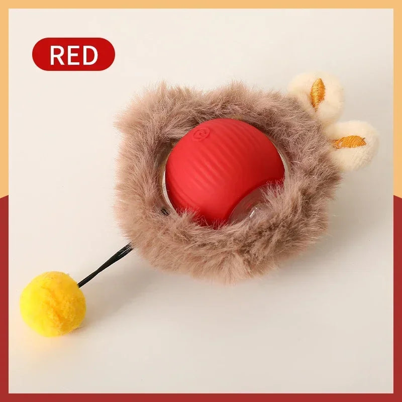 Interactive Electric Ball Cat Toy