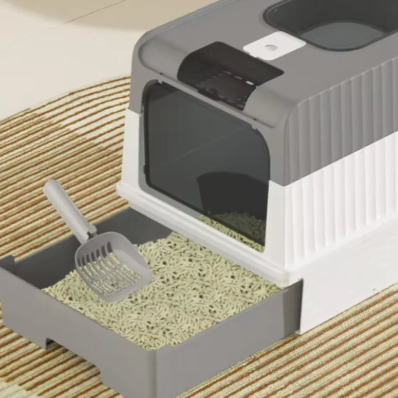 Cat Litter Box with Scoop