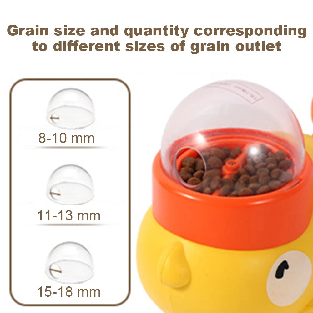 Dog Puzzle Feeder Interactive Pet Food Treat Dispenser Carto