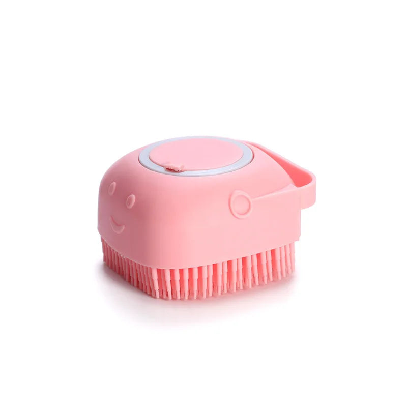 Soft Silicone Massager Pet Bathing Brush