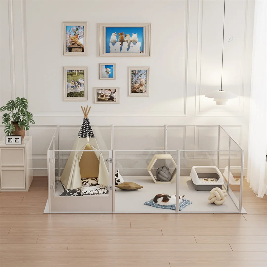 Whelping Playpen - Clear Acryli