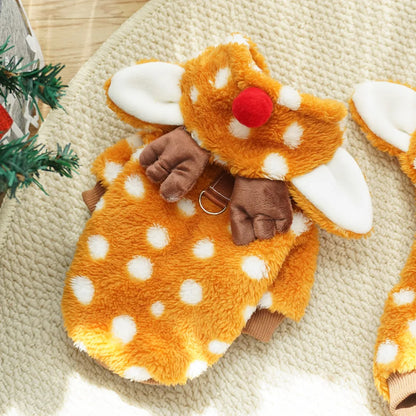 Pet Dog Christmas Clothes Elk