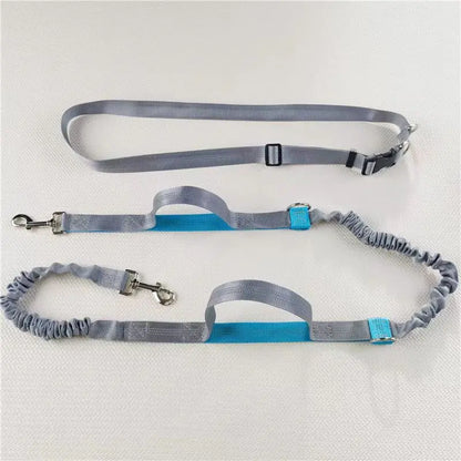 Hands-Free Adjustable Leash with Hip Bungee