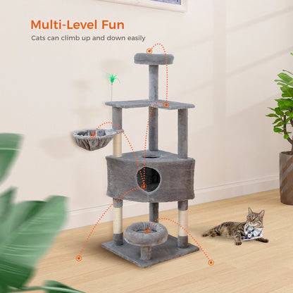 Domestic Delivery Multi-Level Cat Tree Tower Climb Furniture