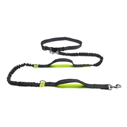 Hands-Free Adjustable Leash with Hip Bungee