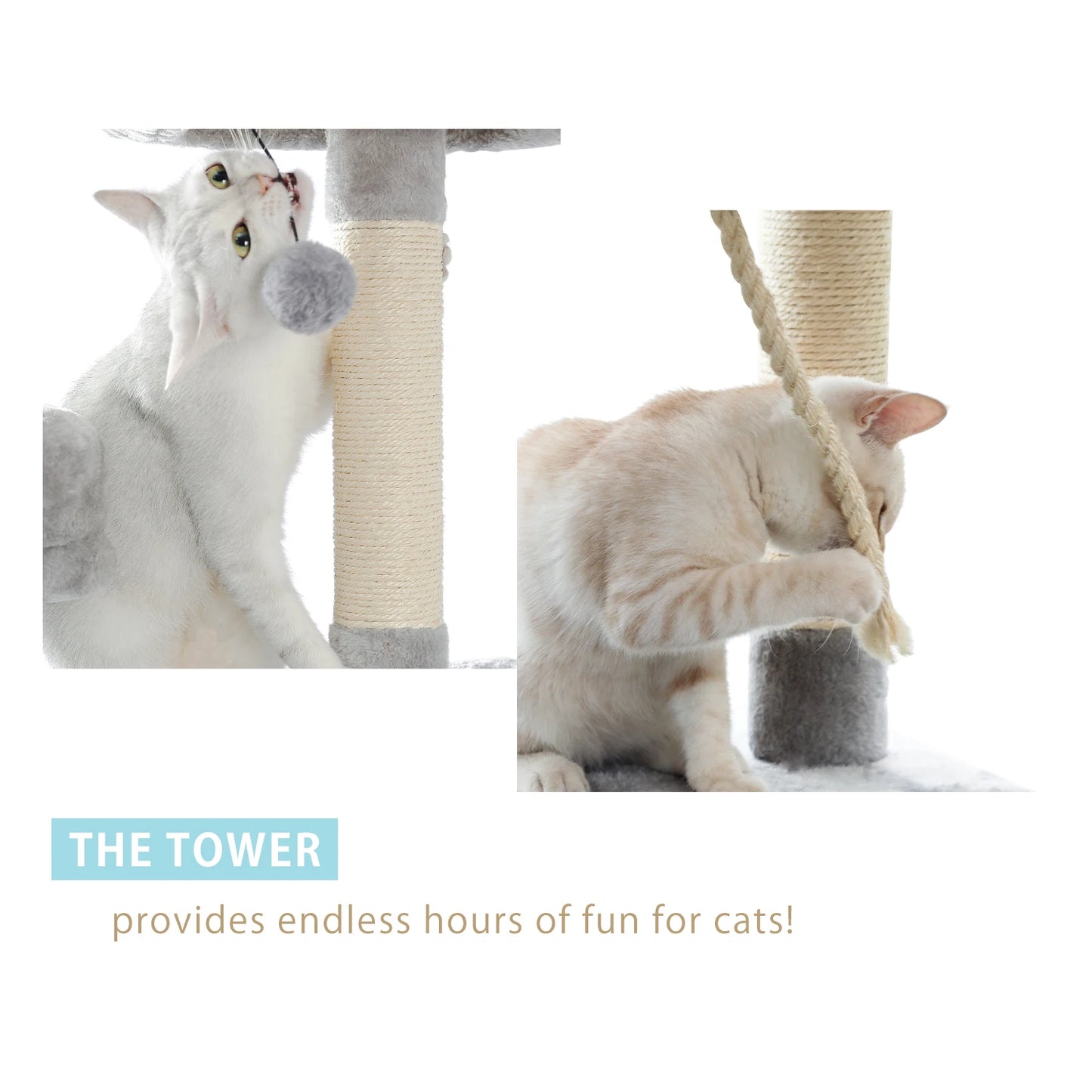 Domestic Delivery Multi-Level Cat Tree Tower Climb Furniture