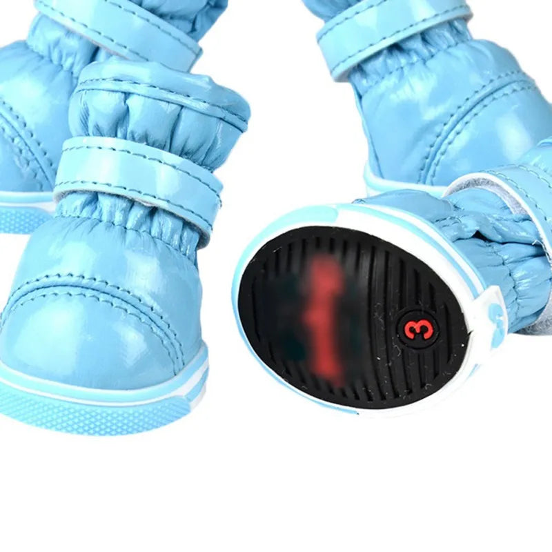 Winter Pet Dog Shoes Warm