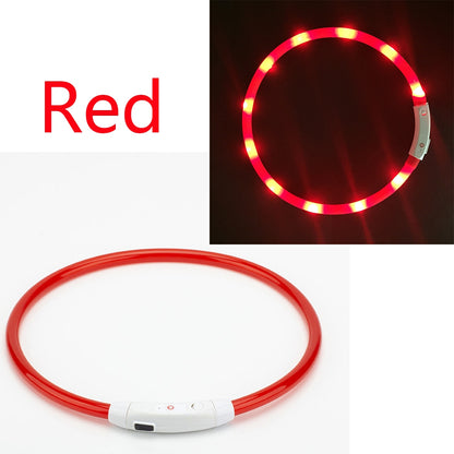 Led Glowing Dog Collar Pet