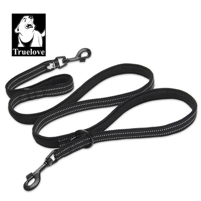 Truelove Pet Dog Leash Multi-function Reflective Hand Free T