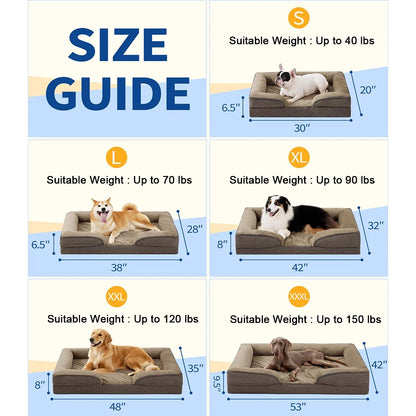 Extra Large Eco-Friendly Dog Bed Orthopedic Sofa Design Egg-