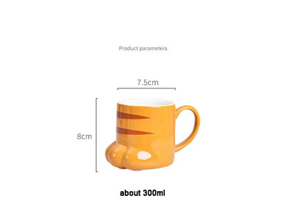 Cute Cat Paw Mug Coffee