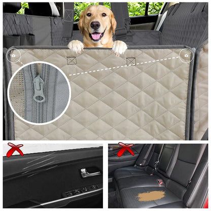 Waterproof Car Seat Hammock—No-Slip, No-Scratch