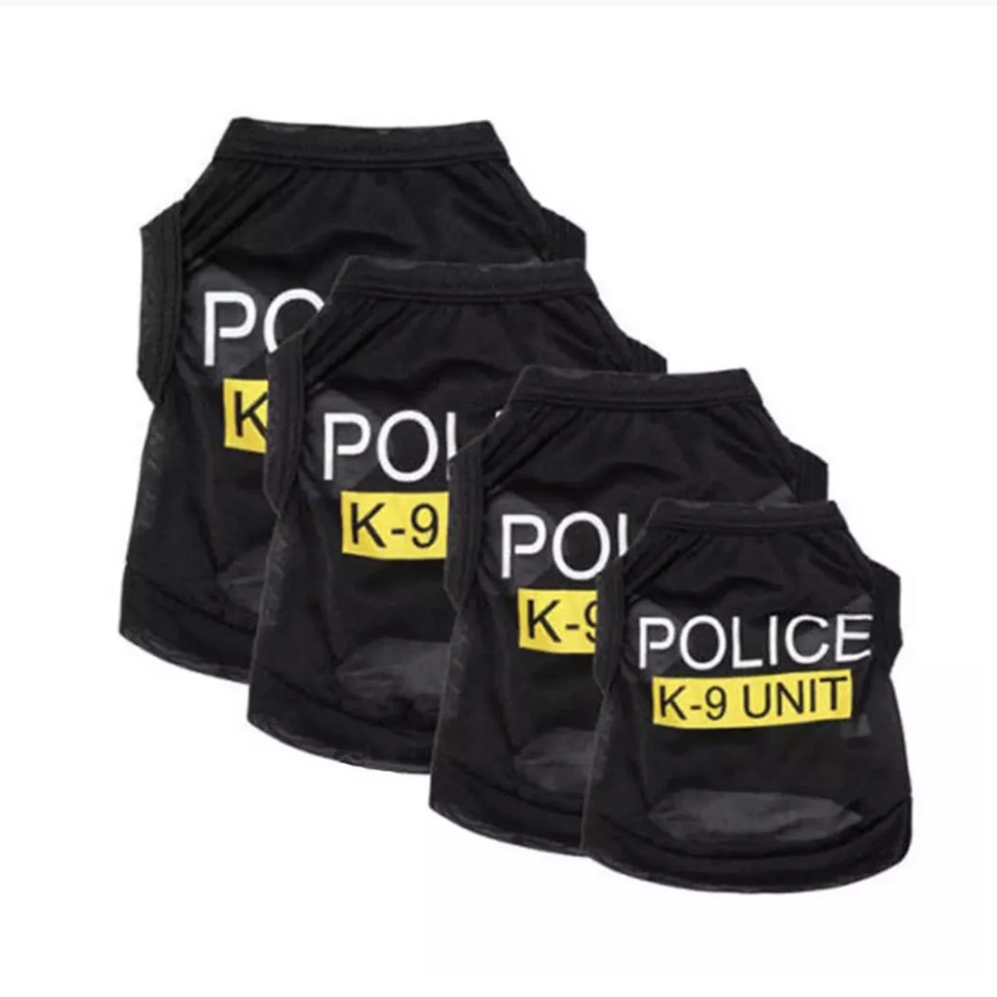 Police Suit Cosplay Dog Clothes