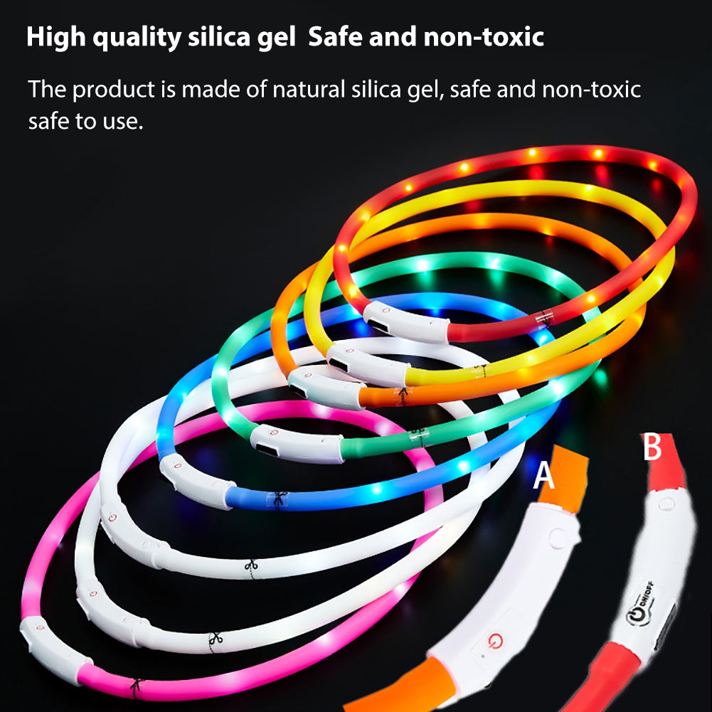 Led Glowing Dog Collar Pet