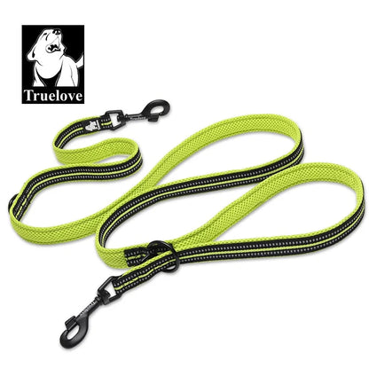 Truelove Pet Dog Leash Multi-function Reflective Hand Free T