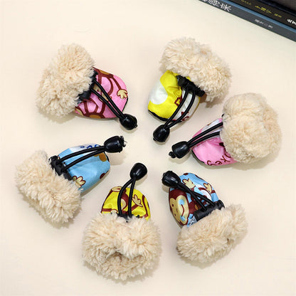 4Pcs Waterproof Pet Dog Shoes