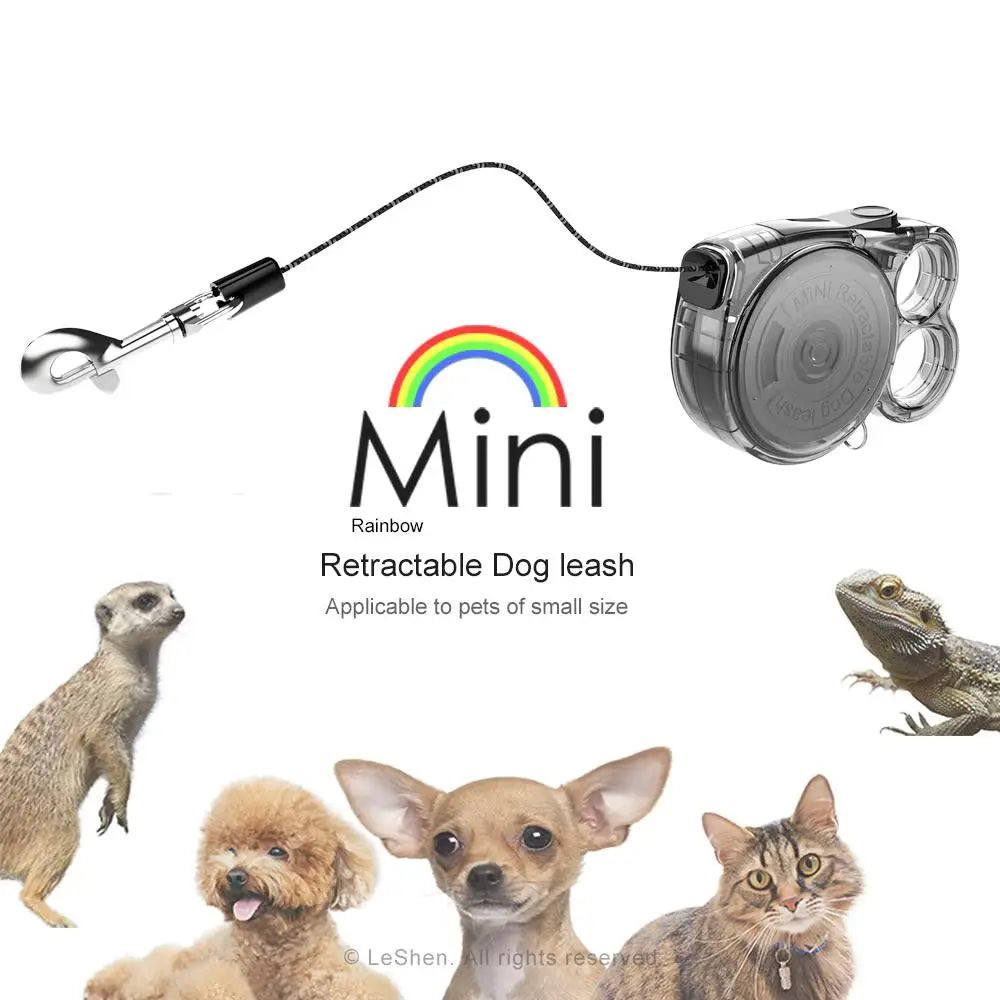 Mini Retractable Dog Leash