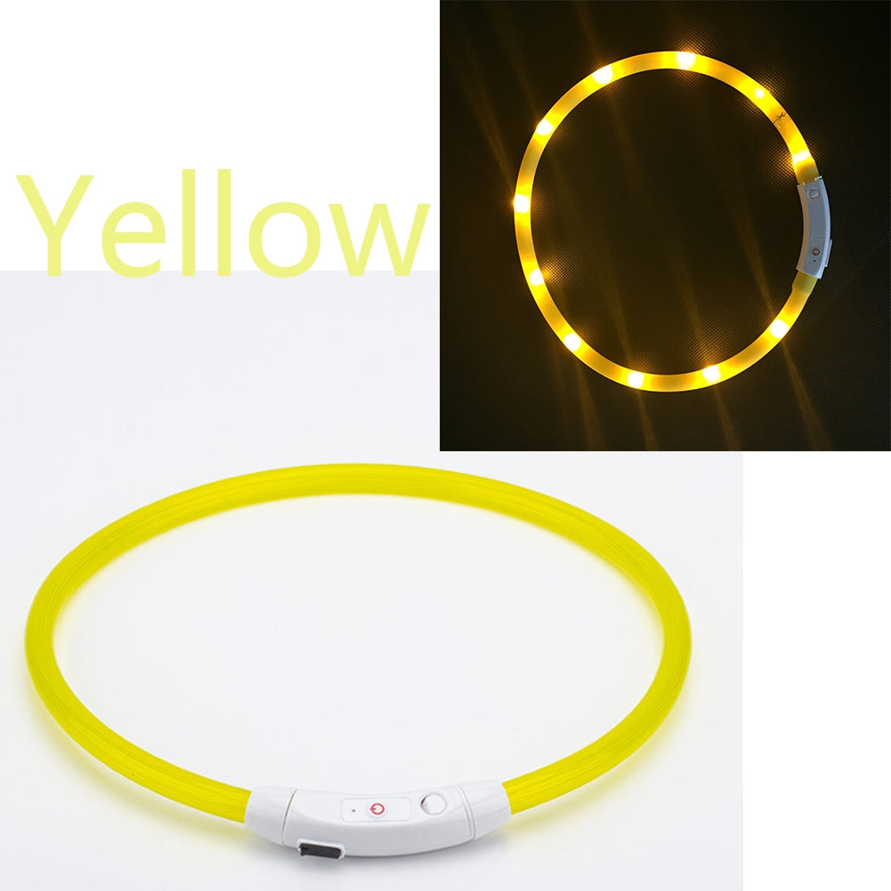 Led Glowing Dog Collar Pet