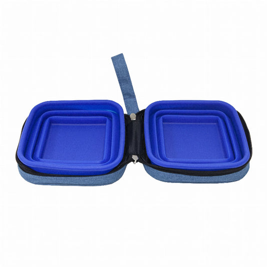 TD Eco-Friendly Collapsible Dog Bowl Travel Silicone Water a