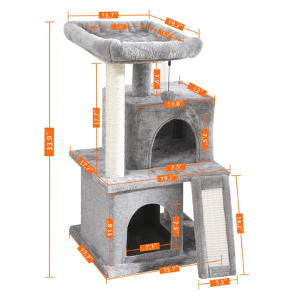 Domestic Delivery Multi-Level Cat Tree Tower Climb Furniture