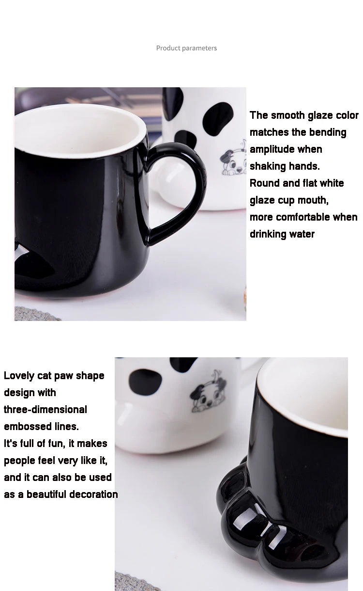 Cute Cat Paw Mug Coffee