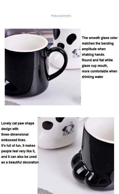 Cute Cat Paw Mug Coffee