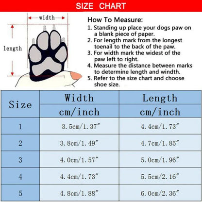 Winter Pet Dog Shoes Warm