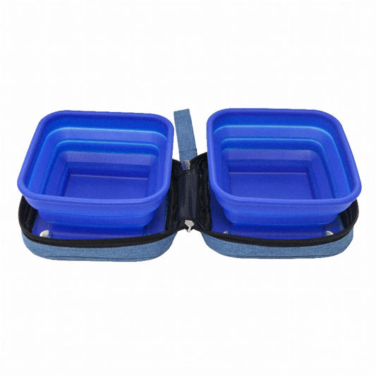 TD Eco-Friendly Collapsible Dog Bowl Travel Silicone Water a