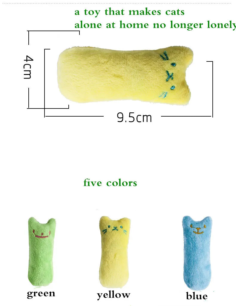 Teeth Grinding Catnip Toys Funny