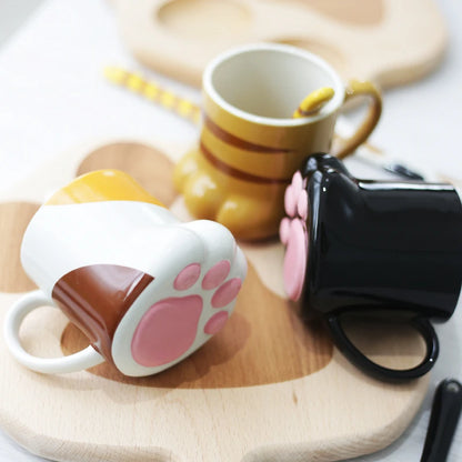 Cute Cat Paw Mug Coffee