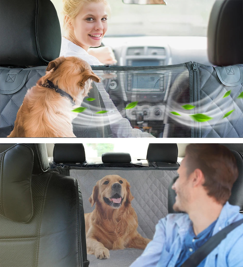 Waterproof Car Seat Hammock—No-Slip, No-Scratch