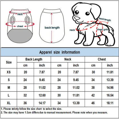 Spring Pet Dog Clothes Dog