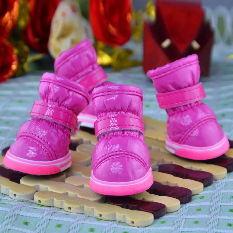 Winter Pet Dog Shoes Warm