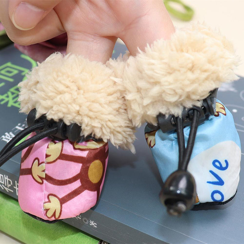 4Pcs Waterproof Pet Dog Shoes