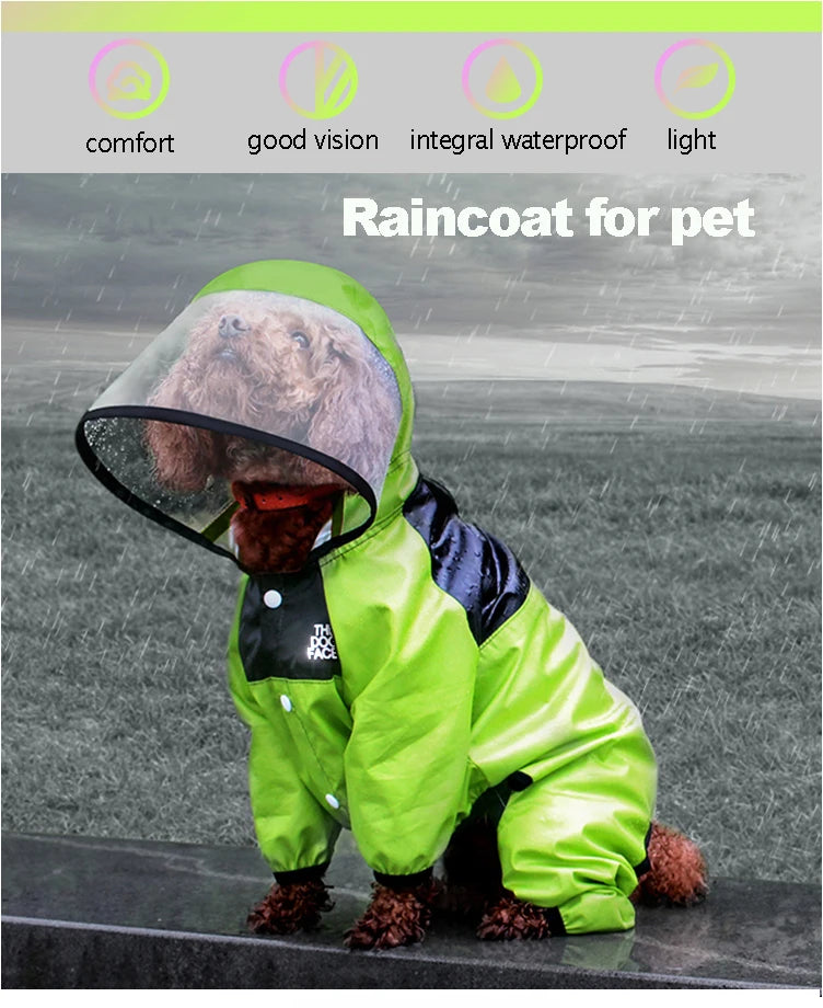 Dog Waterproof Raincoat
