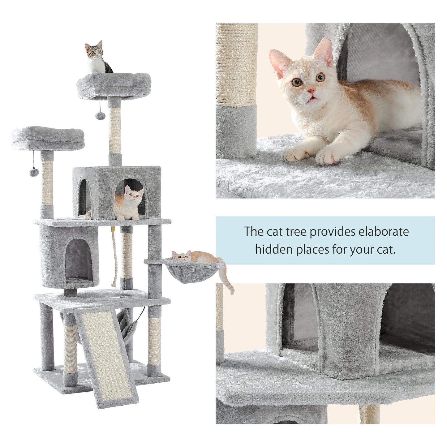 Domestic Delivery Multi-Level Cat Tree Tower Climb Furniture