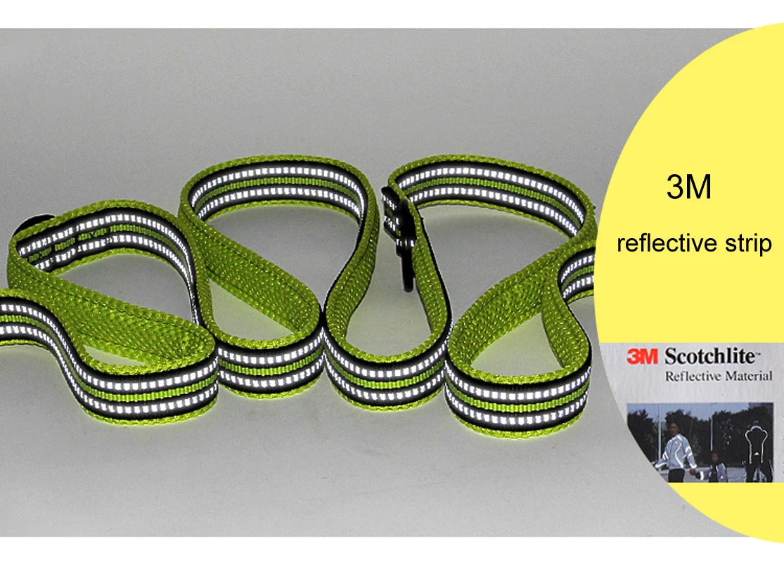 Truelove Pet Dog Leash Multi-function Reflective Hand Free T