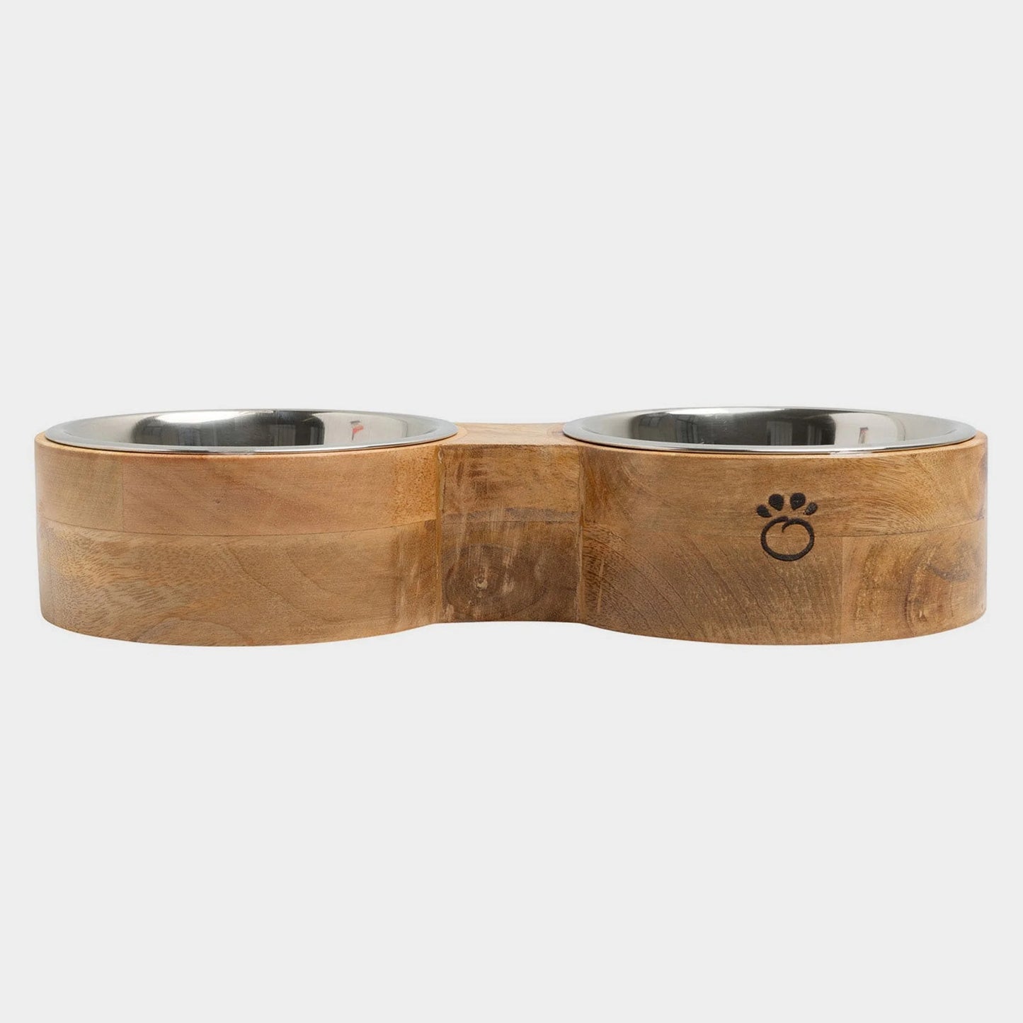 Double Cat Bowl with Stand