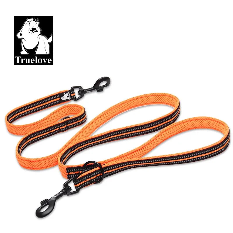 Truelove Pet Dog Leash Multi-function Reflective Hand Free T